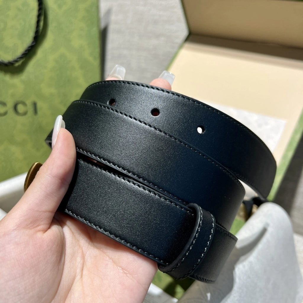 Gucci belt with GG buckle