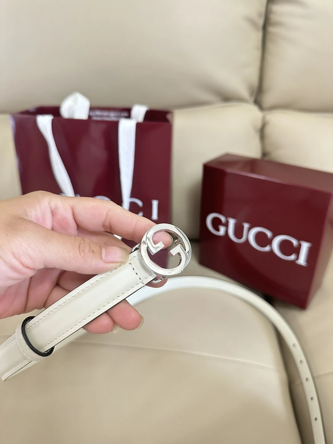Gucci Premium Quality Leather Belt