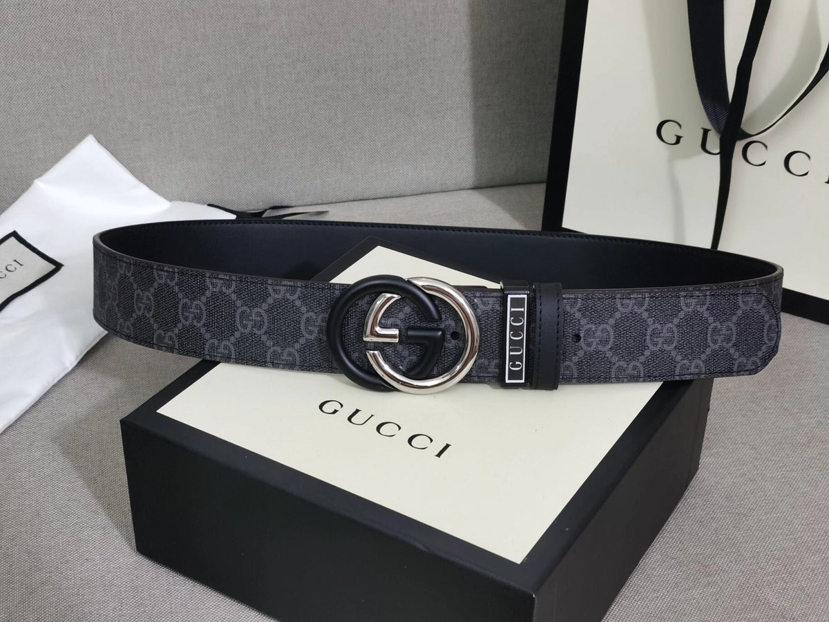 Gucci Signature Belt with Interlocking G Buckle