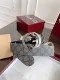 Gucci Inspired Belt with Iconic Buckle