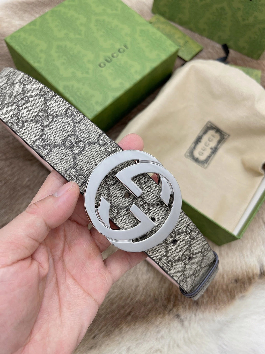 Gucci Interlocking G Belt Premium Quality