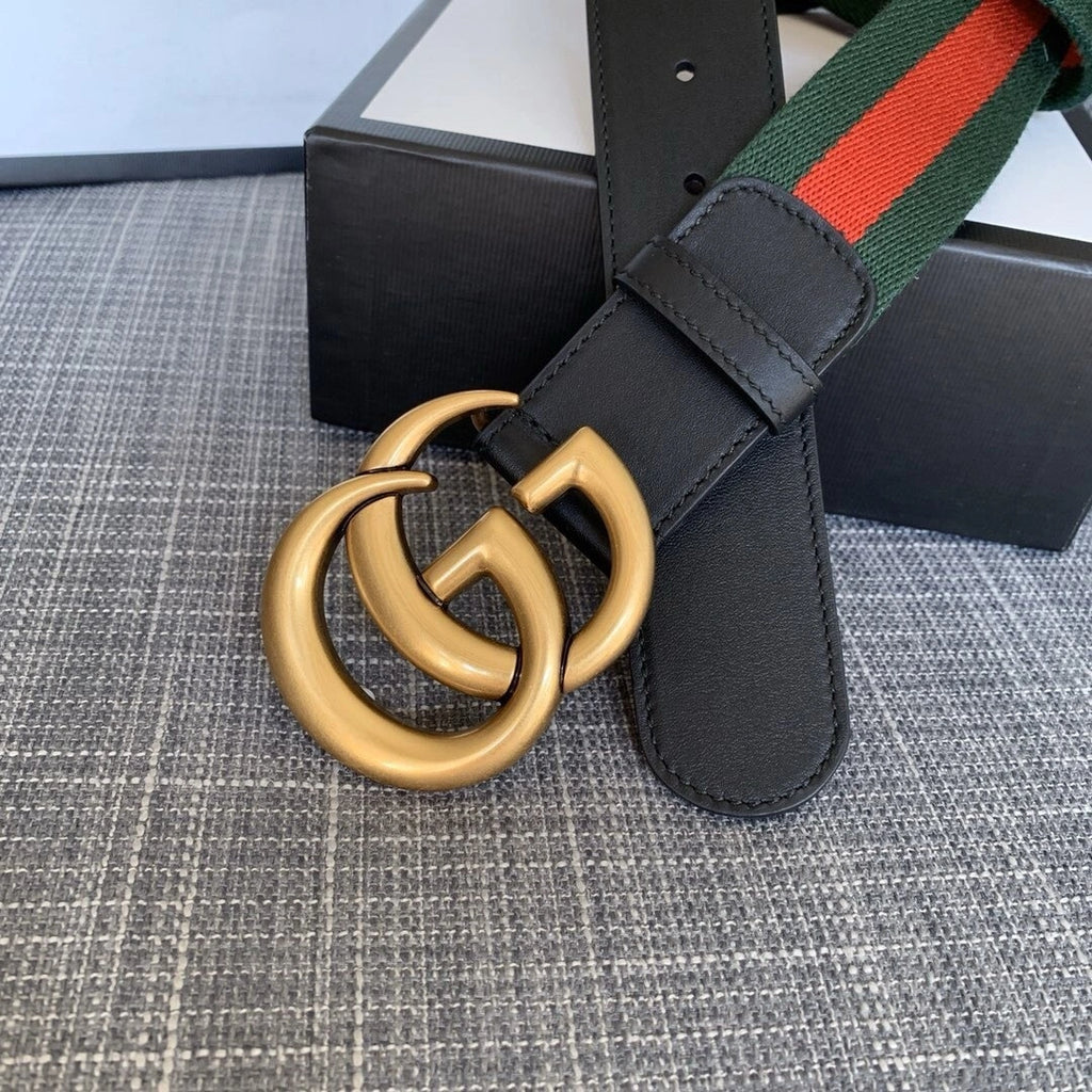 Premium quality belt with iconic G buckle