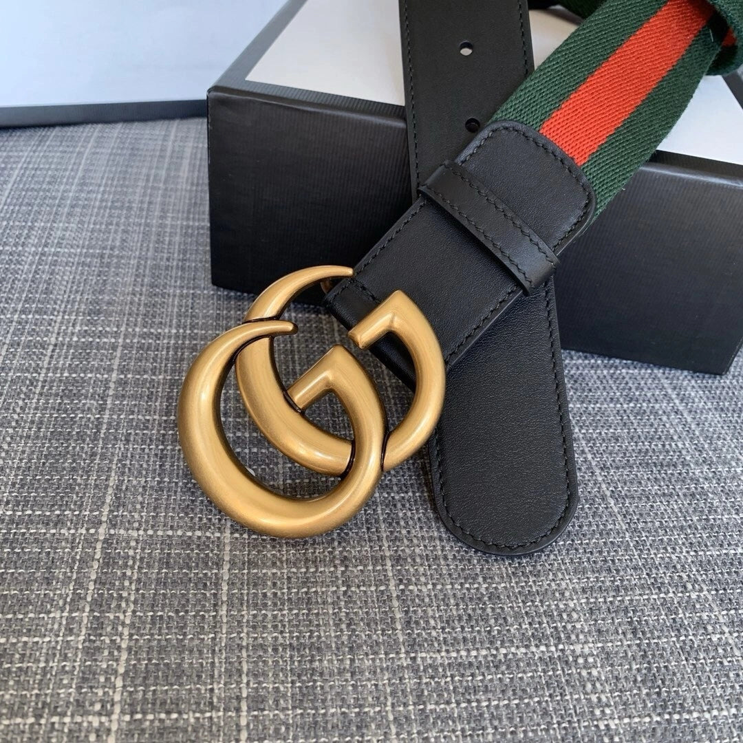 Premium quality belt with iconic G buckle