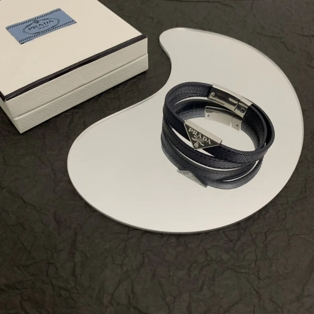 Prada Premium Leather Bracelet