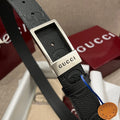 Gucci Premium Leather Belt Black