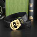 Premium Leather Belt with Classic Buckle