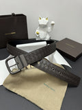 Bottega Veneta Premium Leather Woven Belt