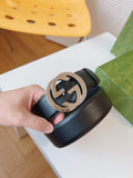 Thắt lưng da nam Gucci Interlocking G cao cấp