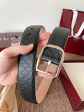 Gucci Signature Leather Belt Black