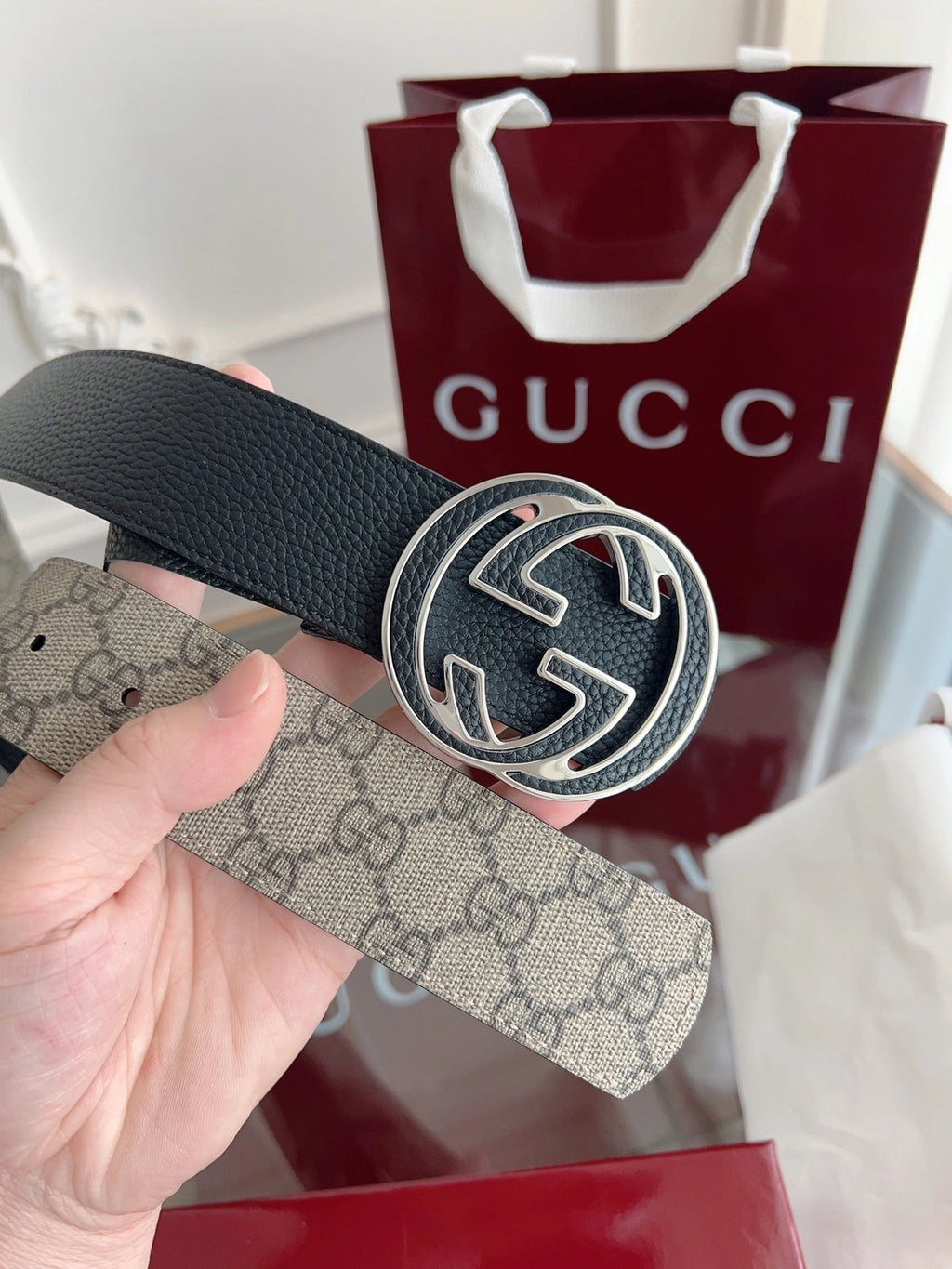 Gucci Belt Premium Quality with Iconic Logo