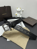 Bottega Veneta Premium Leather Woven Belt