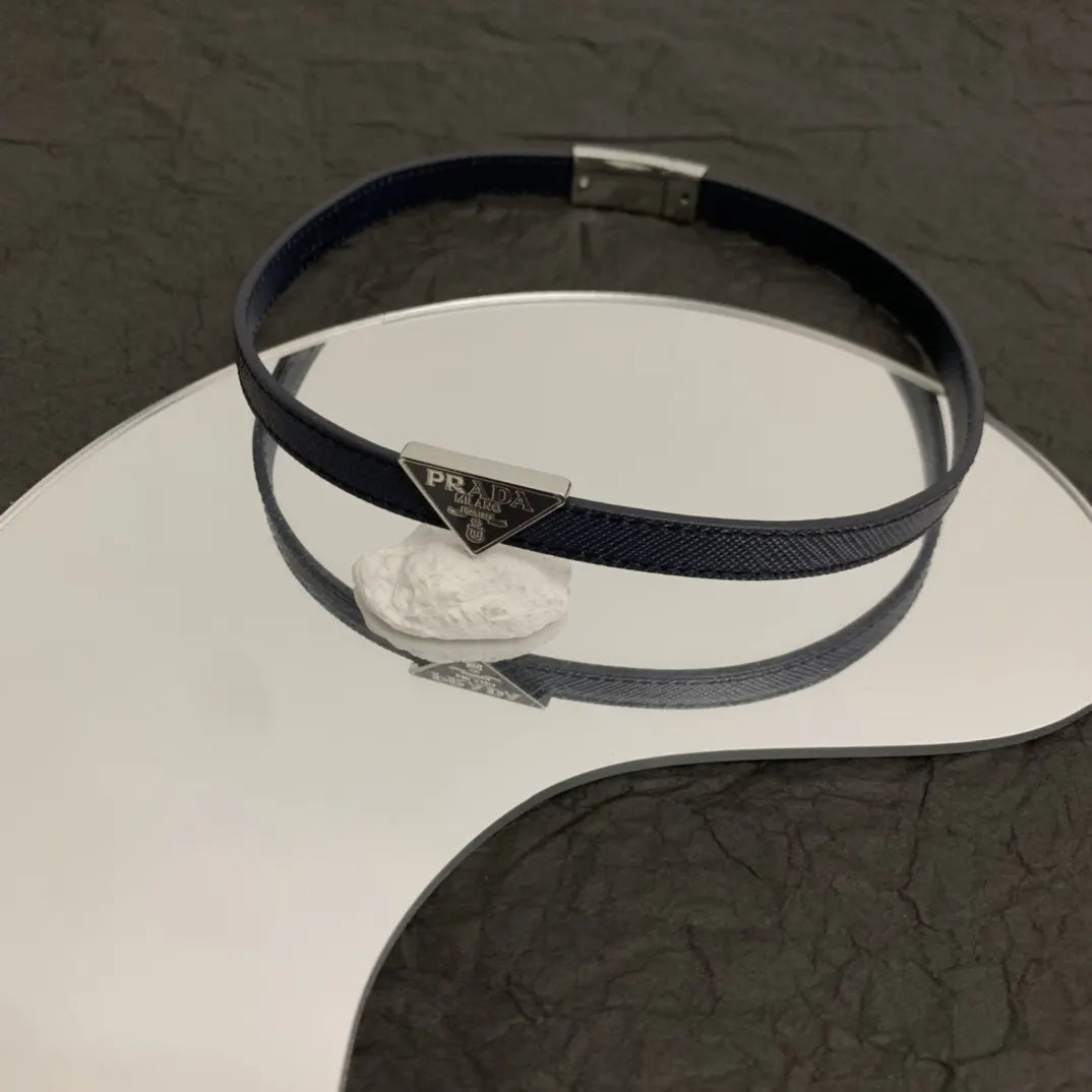 Prada Premium Leather Bracelet - Hình 2