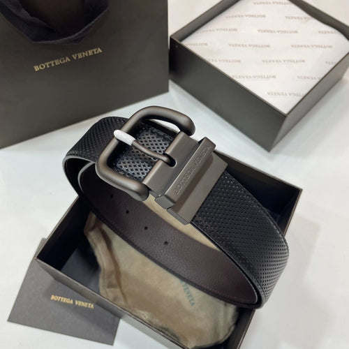 Bottega Veneta Premium Reversible Leather Belt - Hình 2
