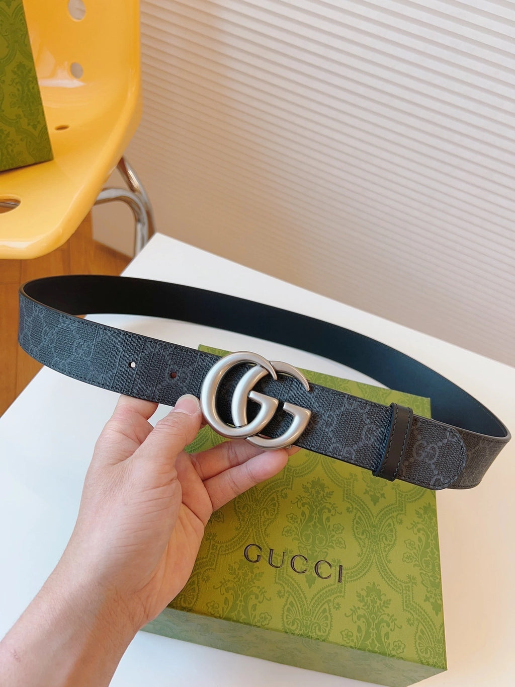 Gucci GG Supreme Belt Premium Quality - Hình 2