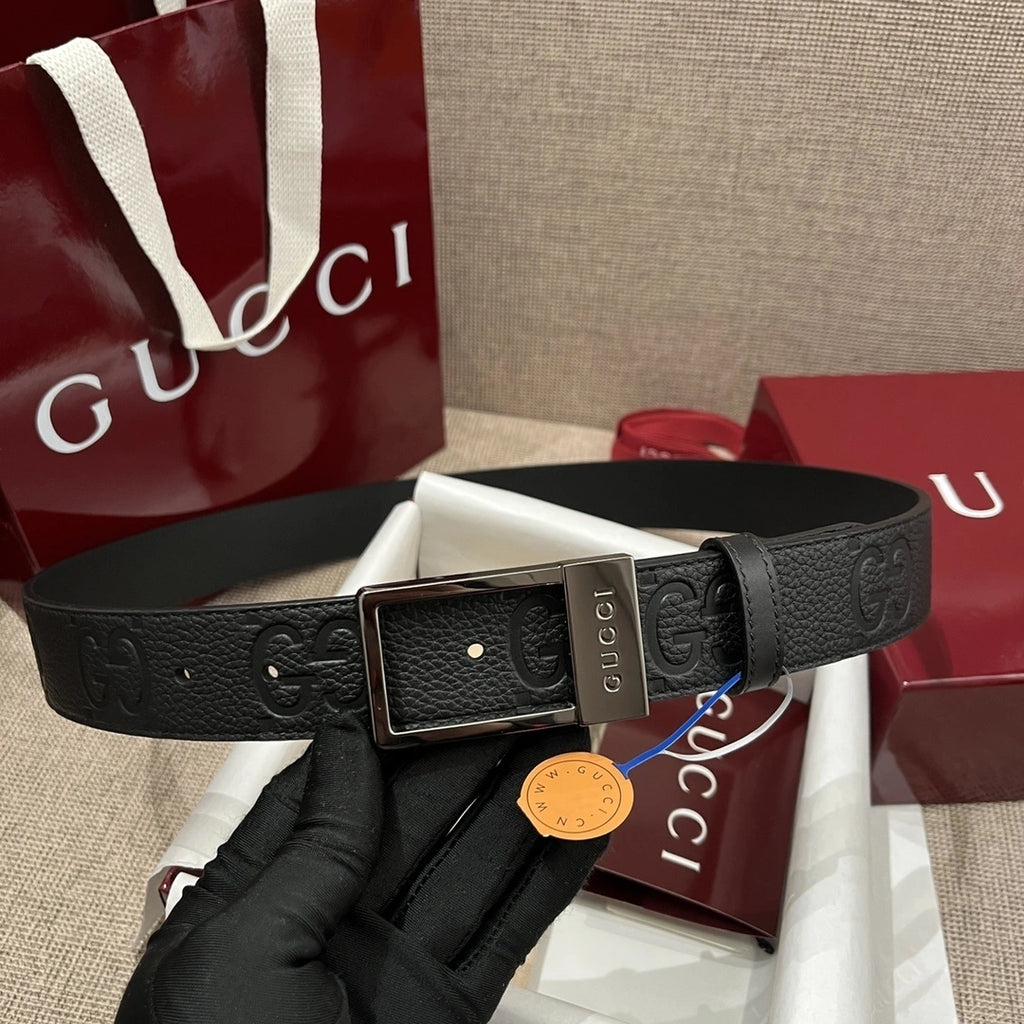 Gucci Premium Leather Belt - Hình 2