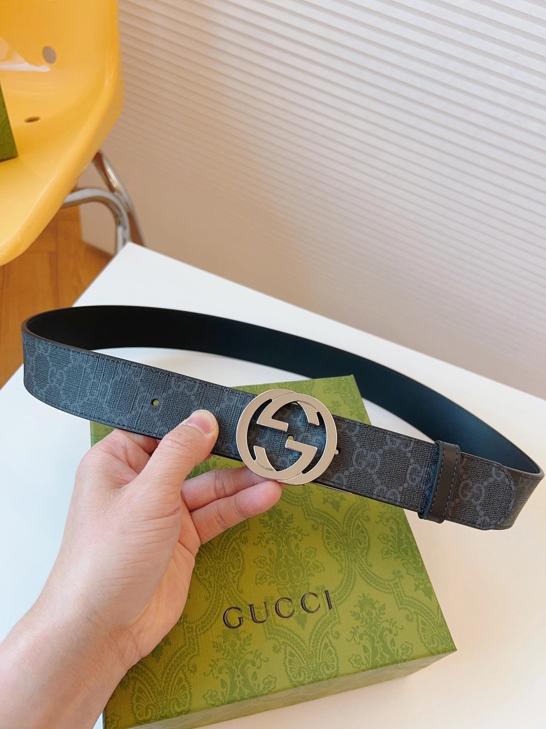 Gucci Premium Quality Belt with Iconic Buckle - Hình 2