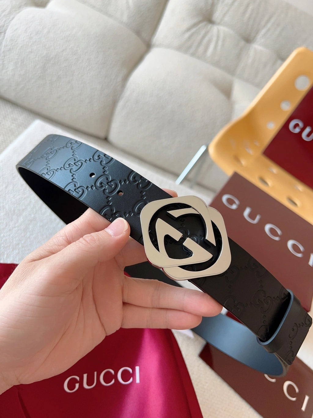 Thắt lưng Gucci Premium chất lượng cao - Hình 2