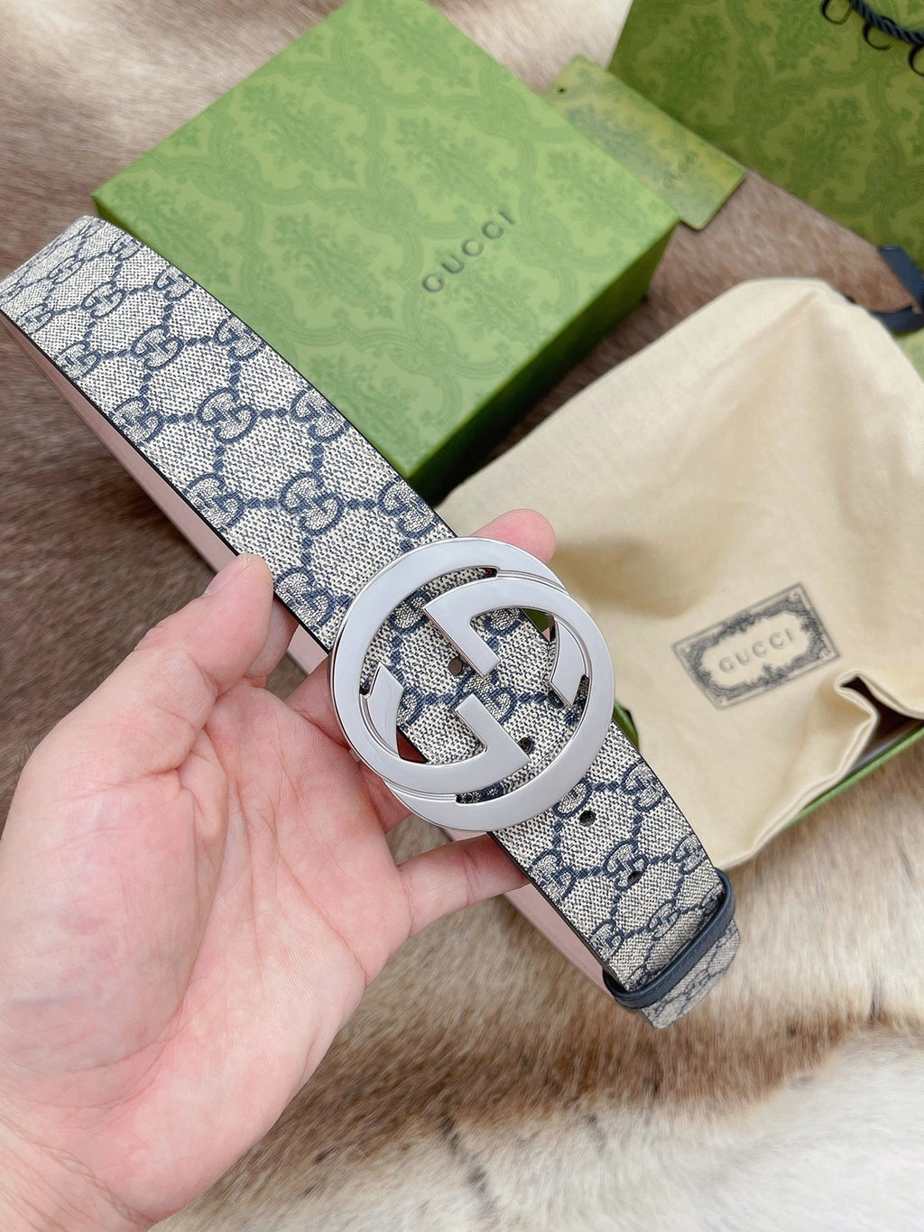 Gucci Interlocking G Belt - Premium Quality - Hình 2