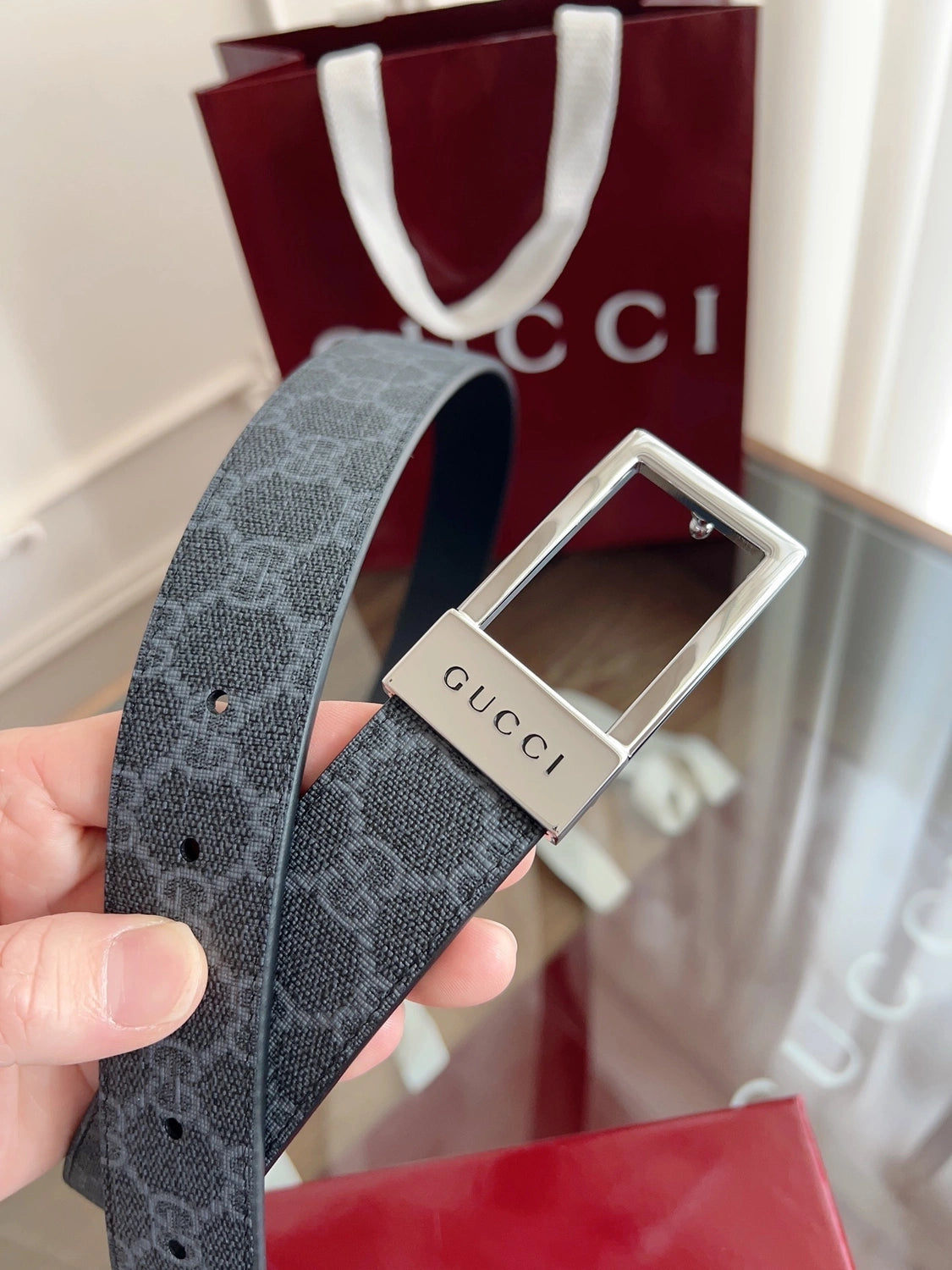 Gucci Premium Quality Belt - Hình 2