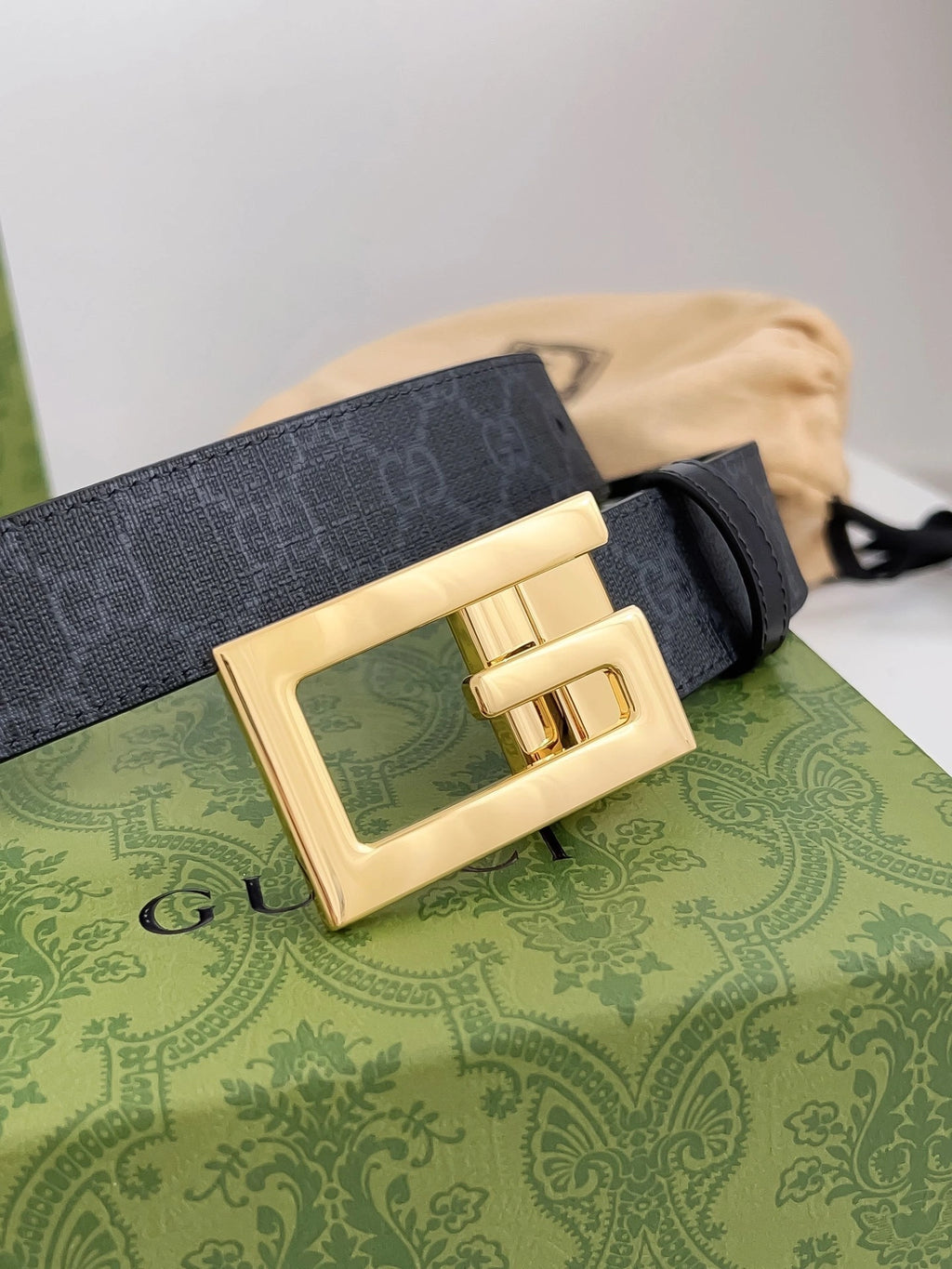 Bottega Veneta Premium Quality Black Woven Leather Belt - Hình 3