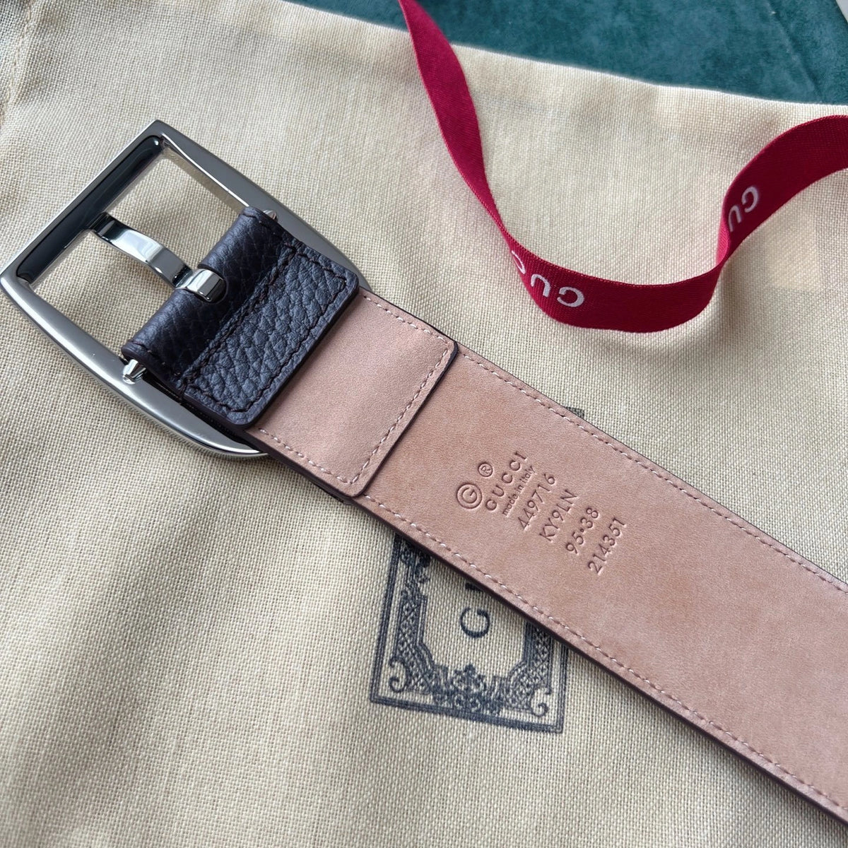 Gucci GG Canvas Belt - Premium Quality - Hình 5
