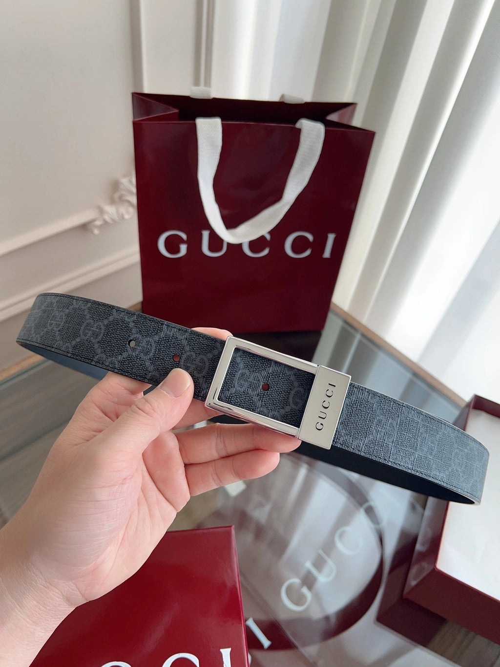 Gucci Premium Quality Belt - Hình 4