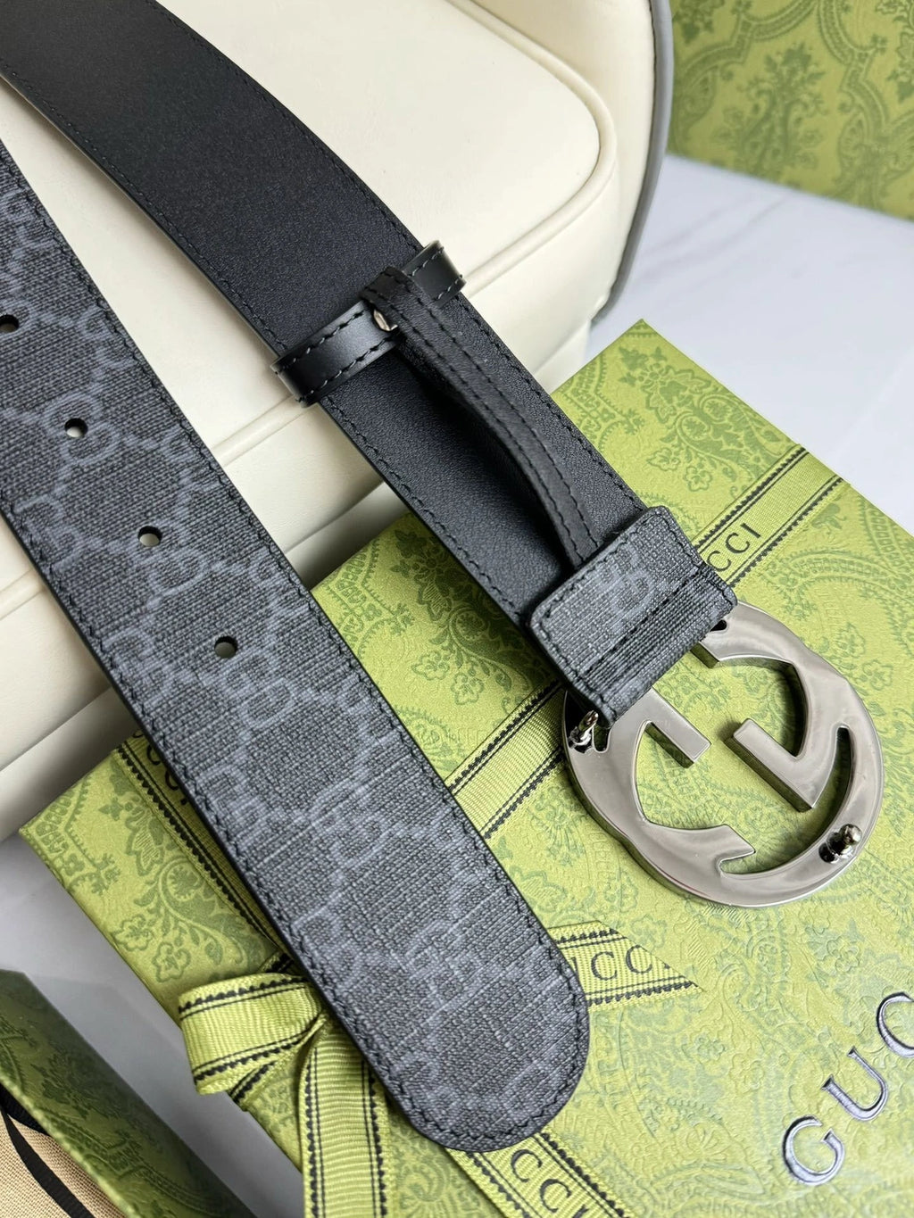Gucci Interlocking G Premium Quality Belt - Hình 5