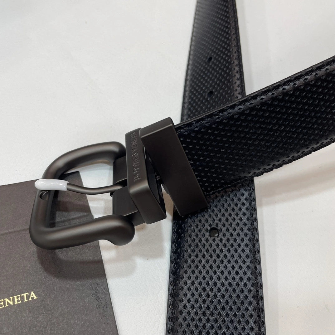 Bottega Veneta Premium Reversible Leather Belt - Hình 5