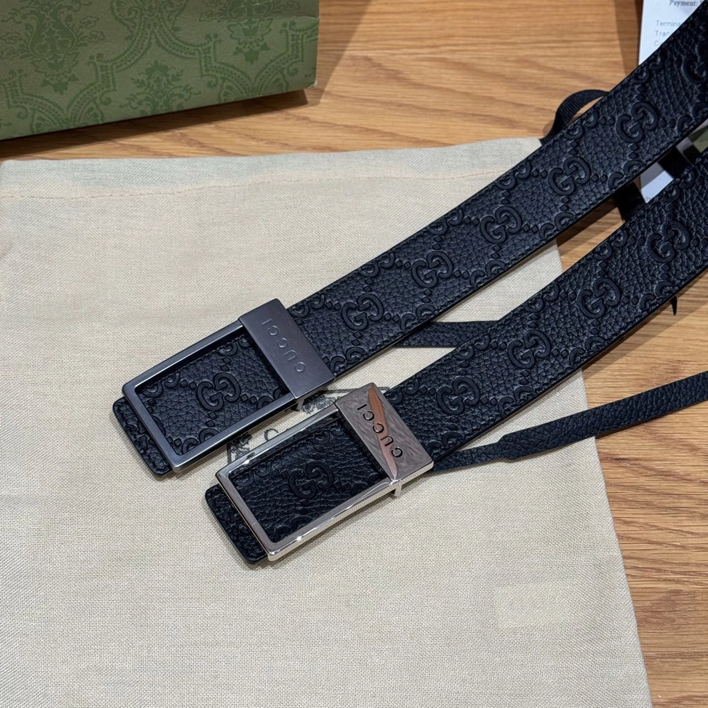 Gucci Signature Leather Belt - Hình 5