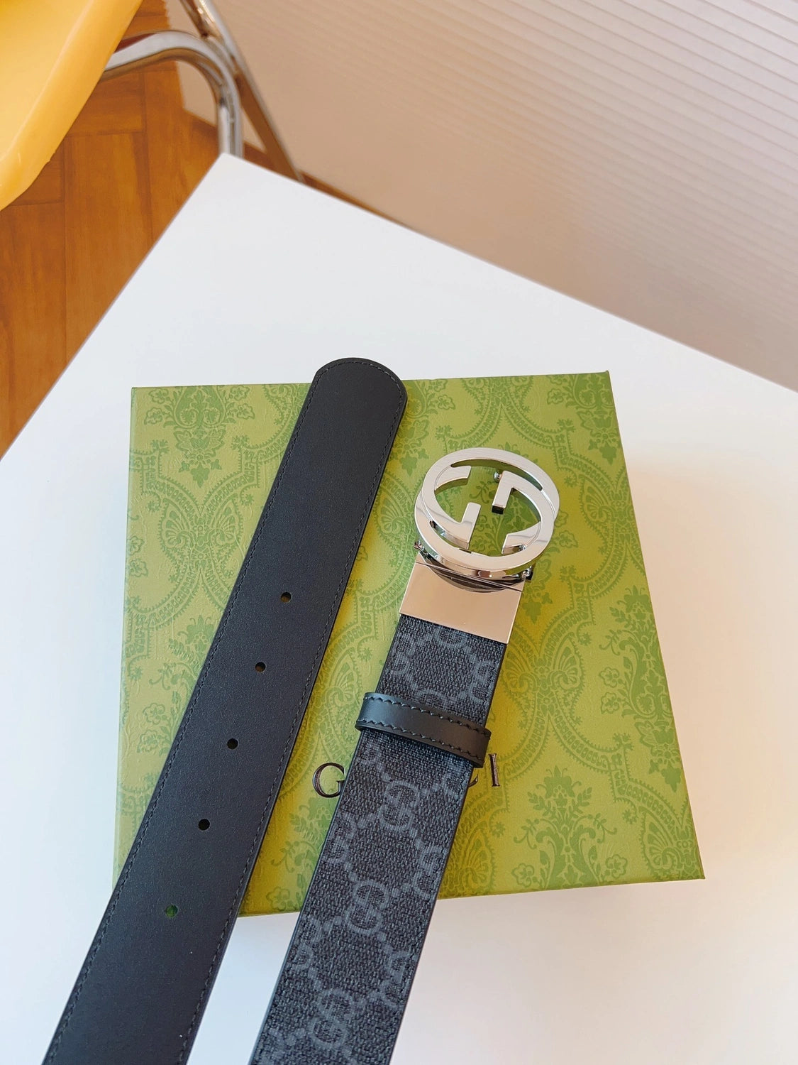 Gucci Premium Quality Belt with Iconic Buckle - Hình 5