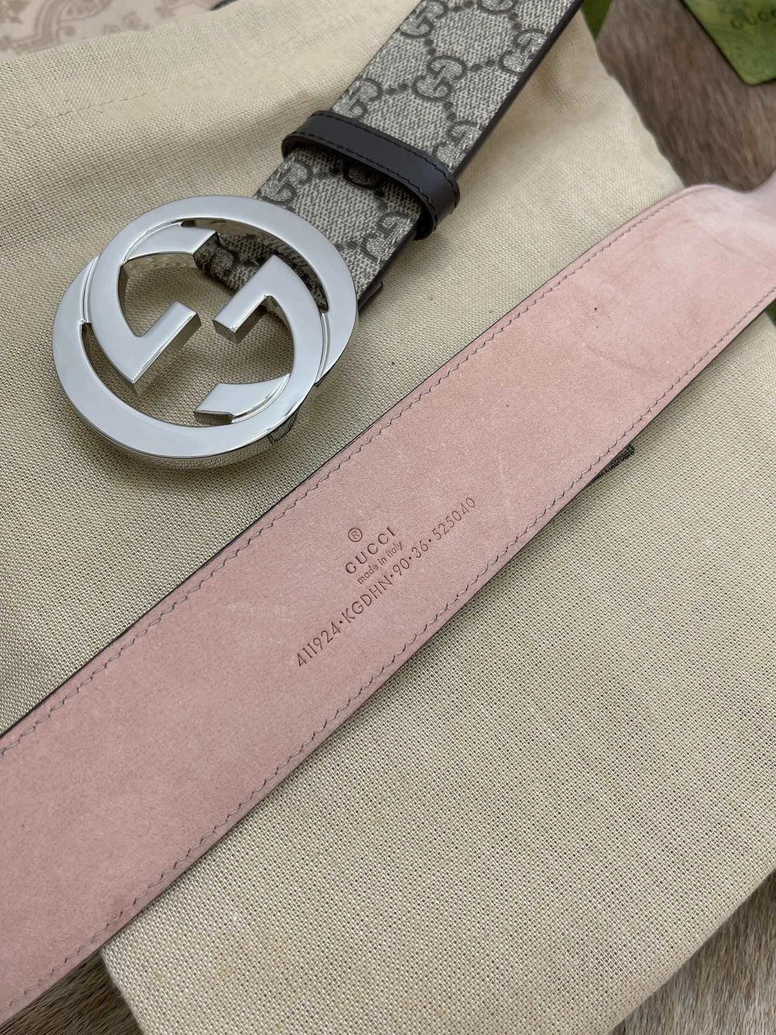 Gucci Interlocking G Belt Premium Quality - Hình 6