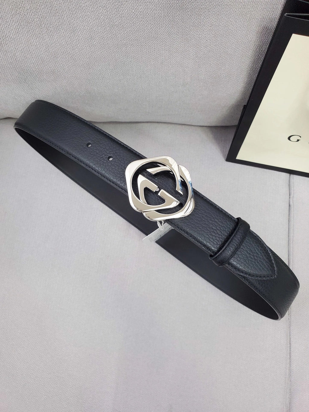 Gucci Premium Leather Belts with Gold and Silver Buckles