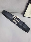 Gucci Premium Leather Belts with Gold and Silver Buckles