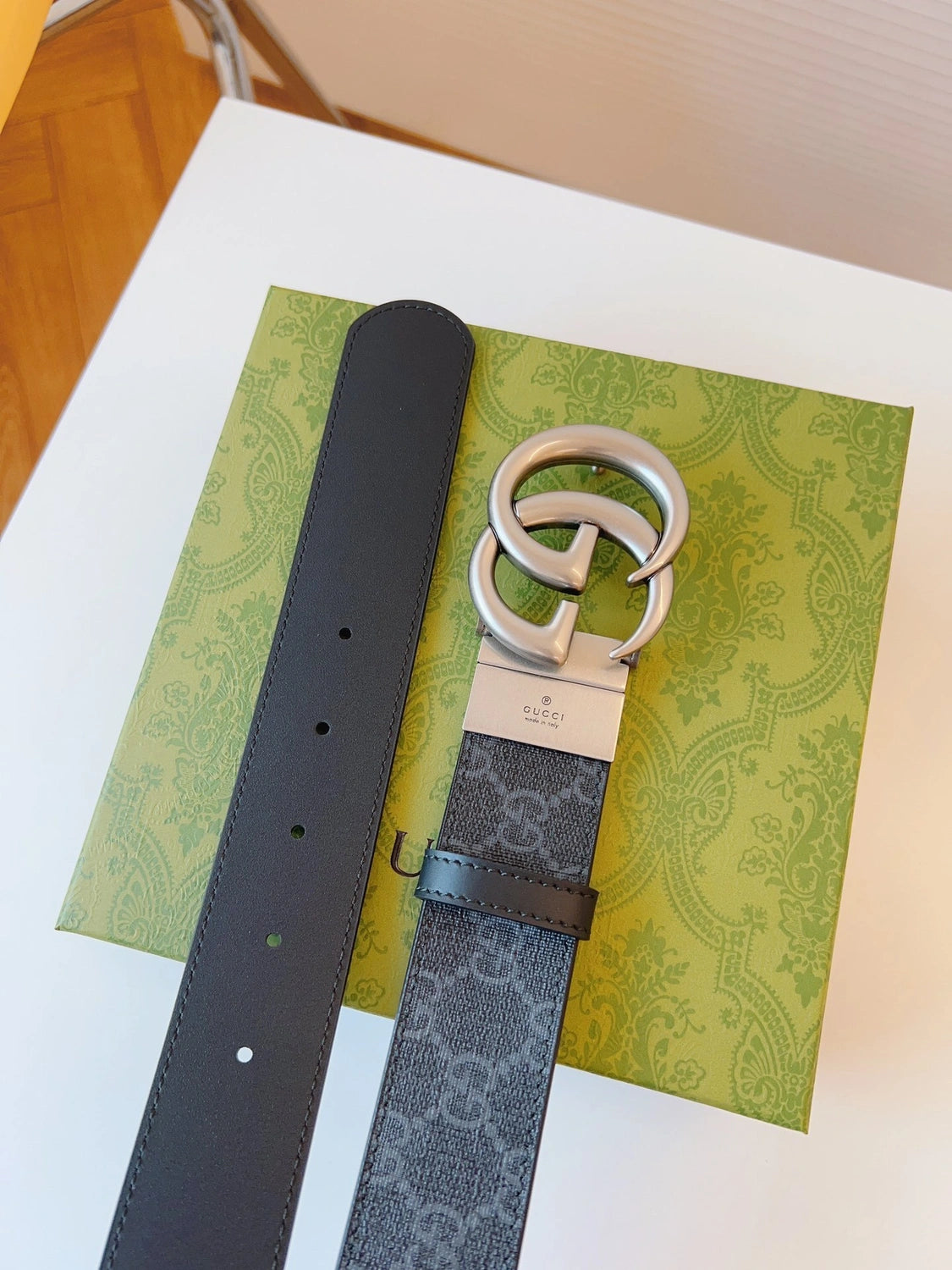 Gucci GG Supreme Belt Premium Quality - Hình 6