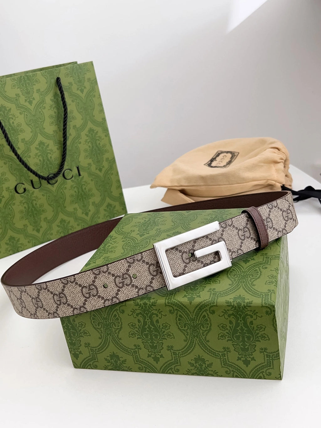 Gucci Inspired Premium Quality Belt - Hình 6