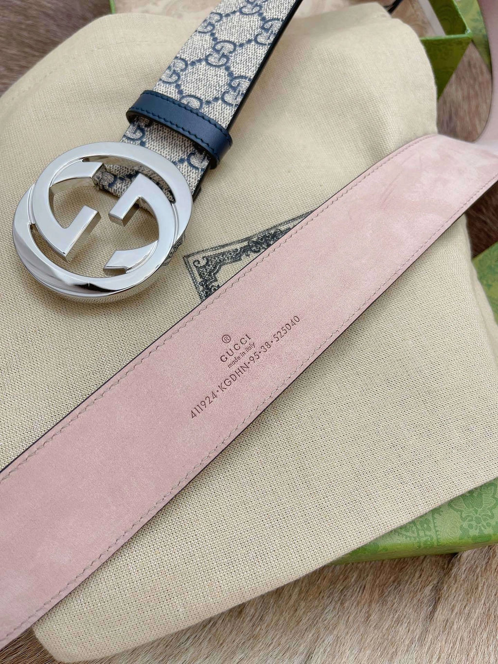 Gucci Interlocking G Belt - Premium Quality - Hình 6