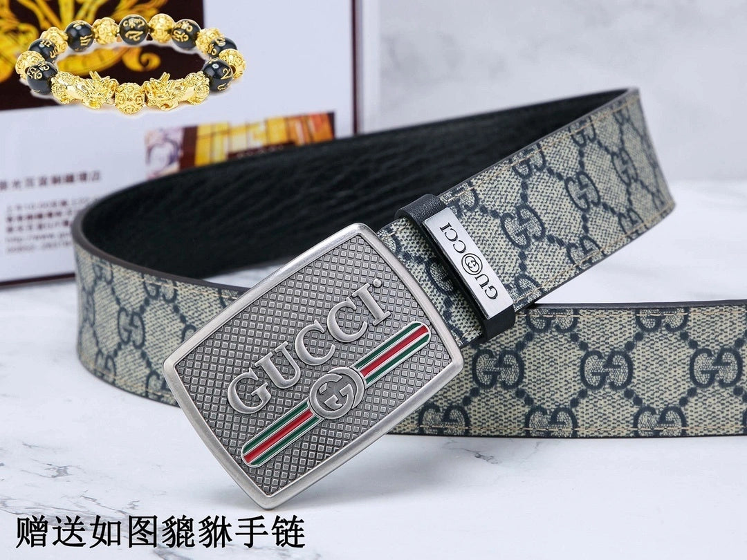 Gucci Premium Quality Belt with Iconic Buckle