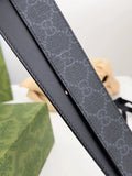 Gucci Premium Leather Belt with GG Buckle