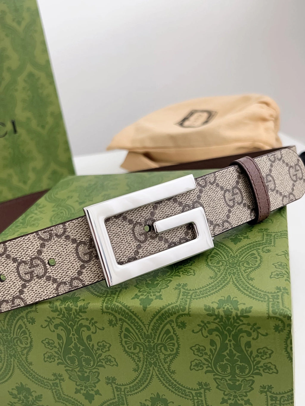 Gucci Inspired Premium Quality Belt - Hình 7