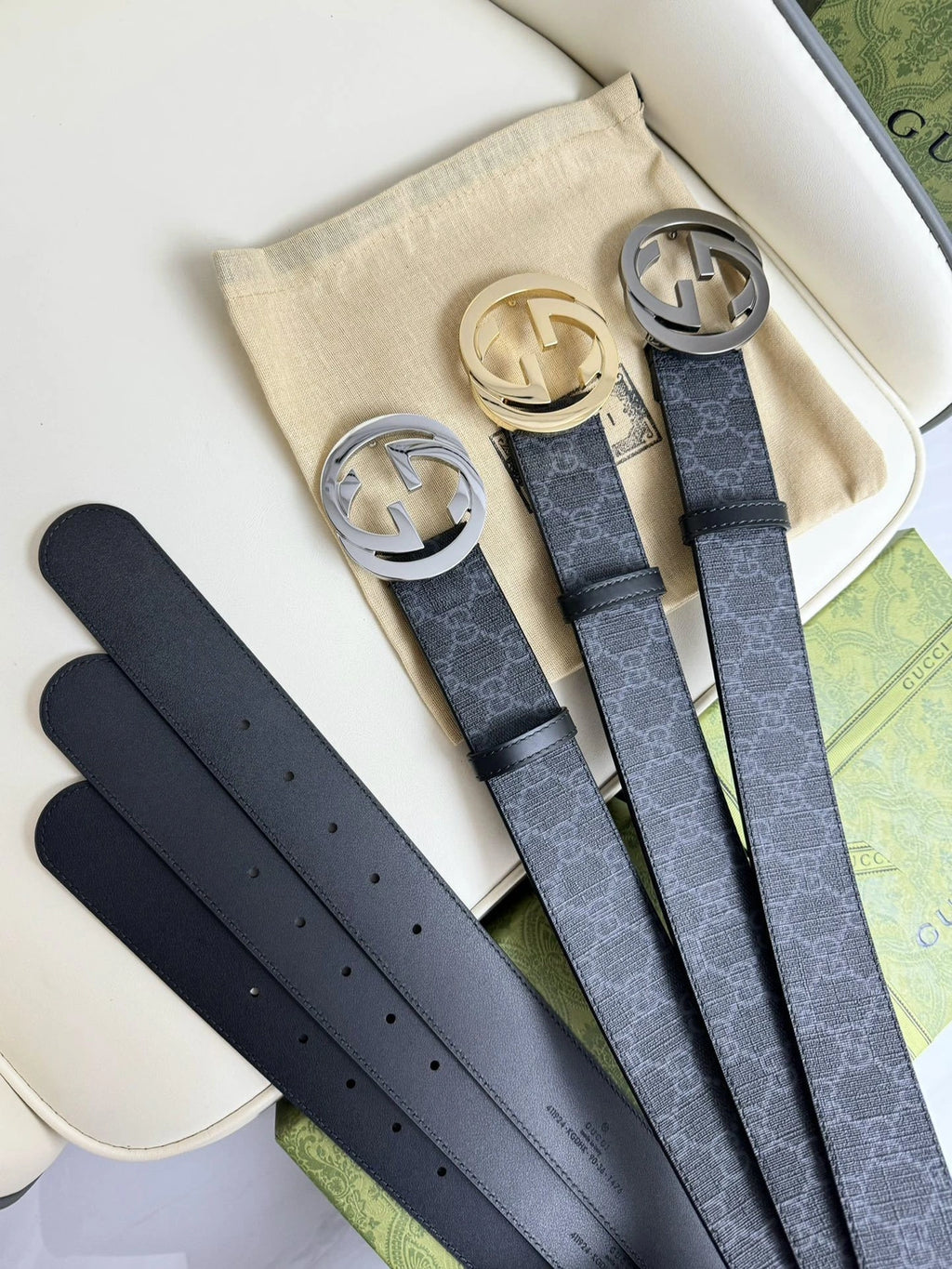 Gucci Interlocking G Premium Quality Belt - Hình 7