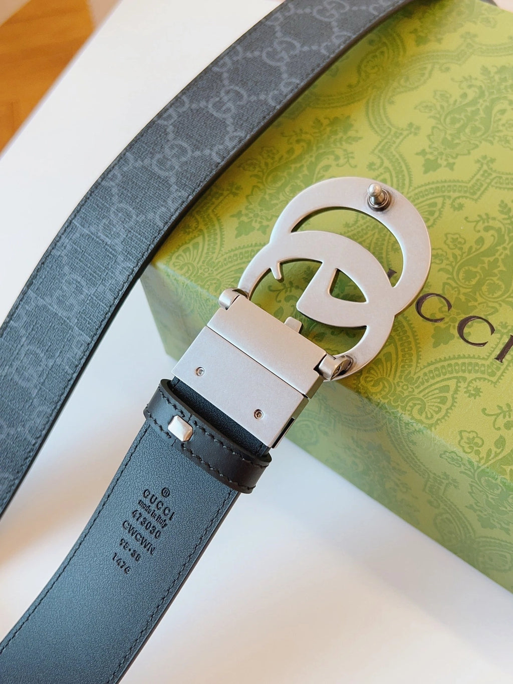 Gucci GG Supreme Belt Premium Quality - Hình 7