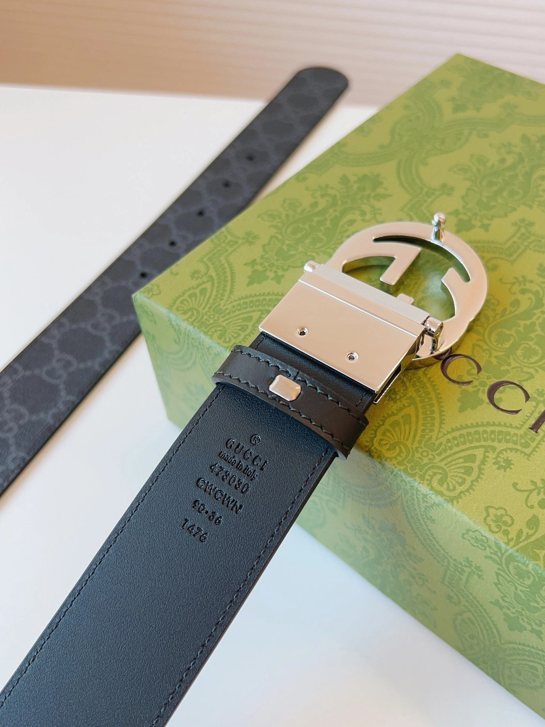 Gucci Premium Quality Belt with Iconic Buckle - Hình 7