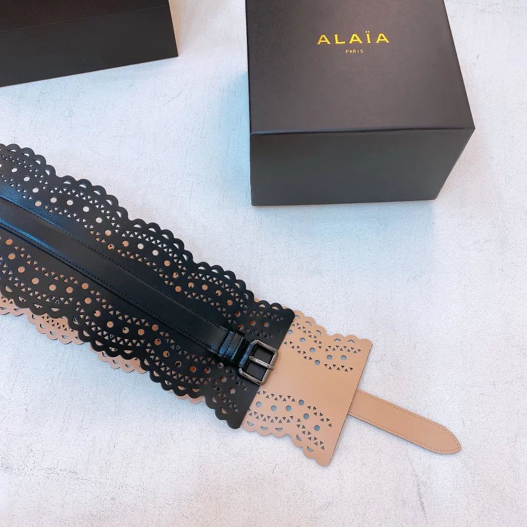 Alaïa Corset Leather Belt