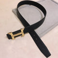Hermes Black Epsom Belt