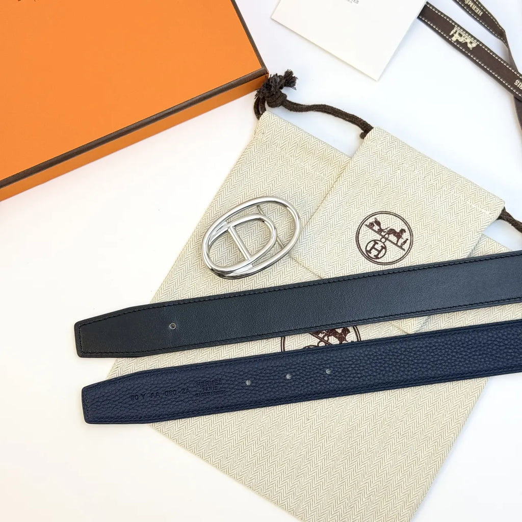 Hermes Odyssée Reversible Belt - Hình 3