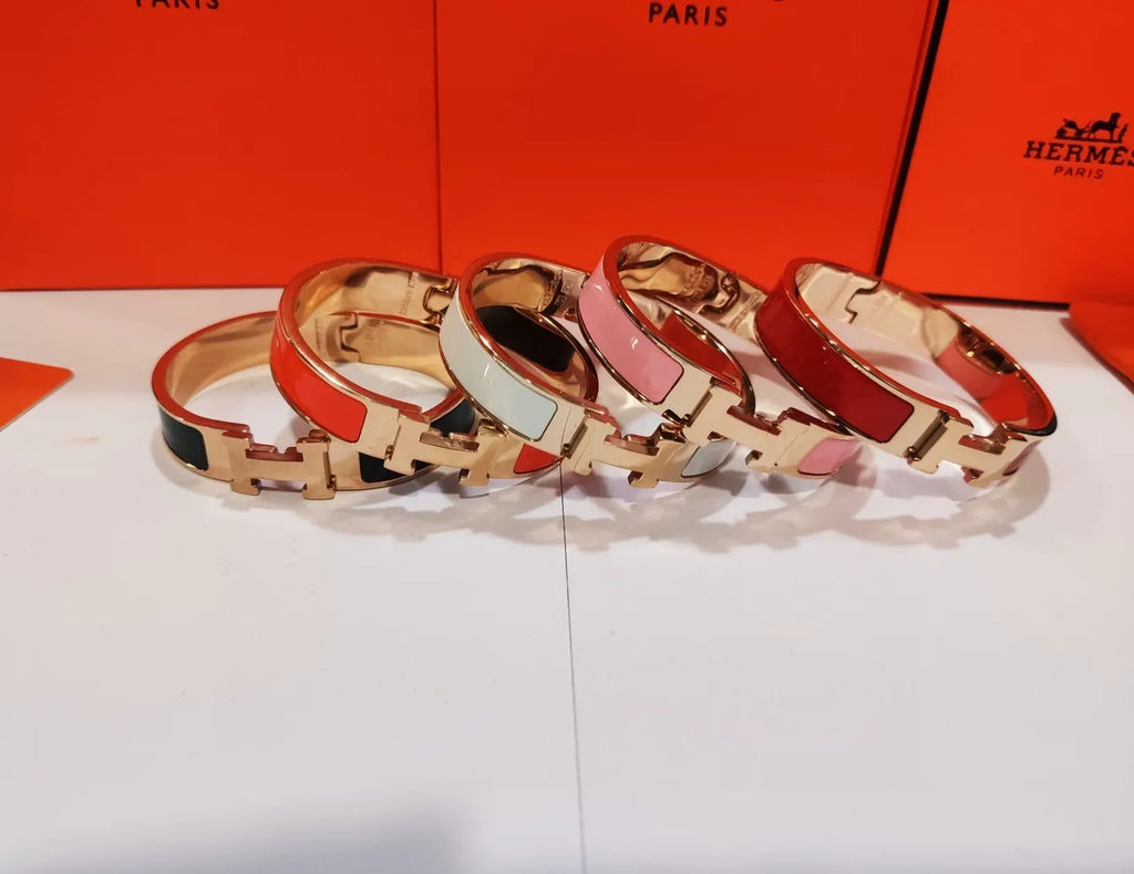 Premium Enamel Bracelets in Various Colors