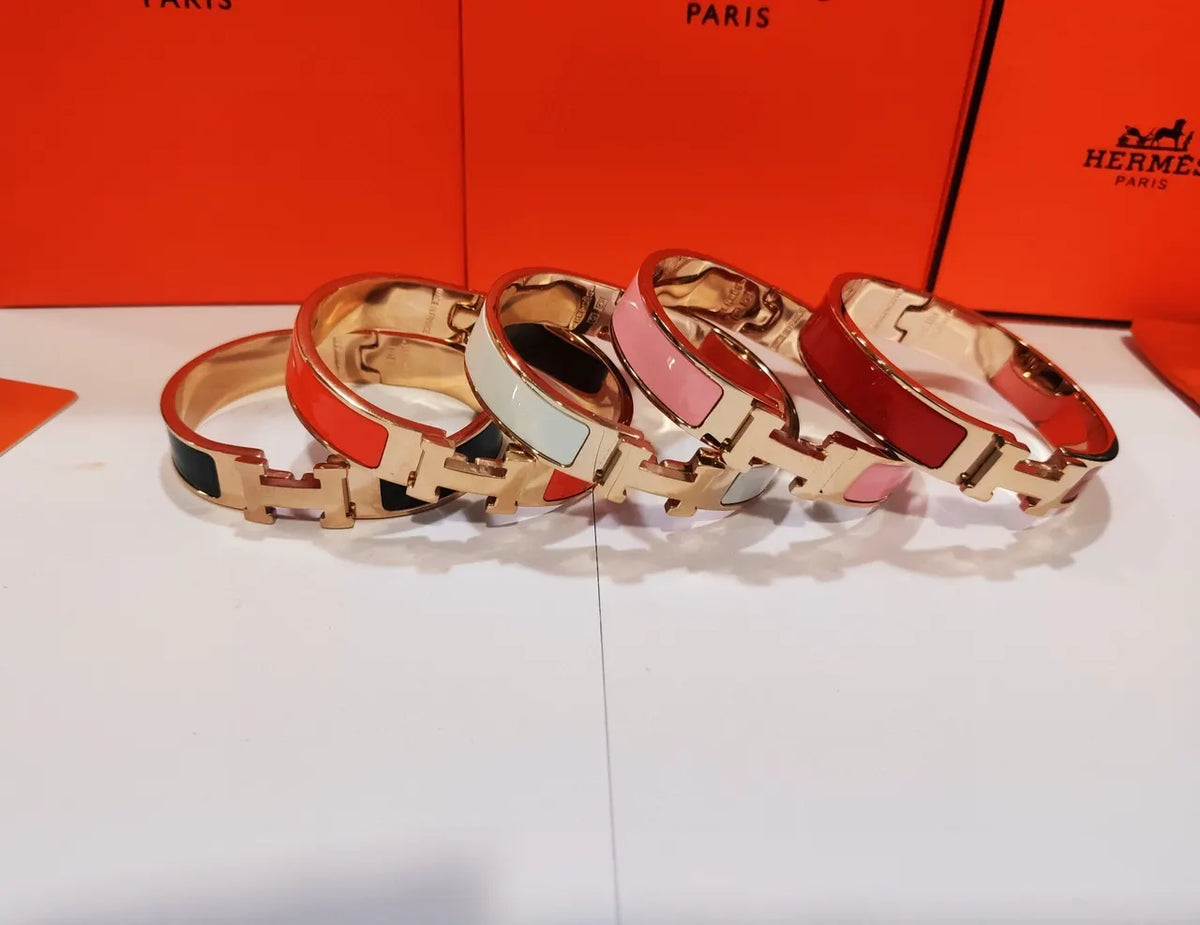 Premium Enamel Bracelets in Various Colors