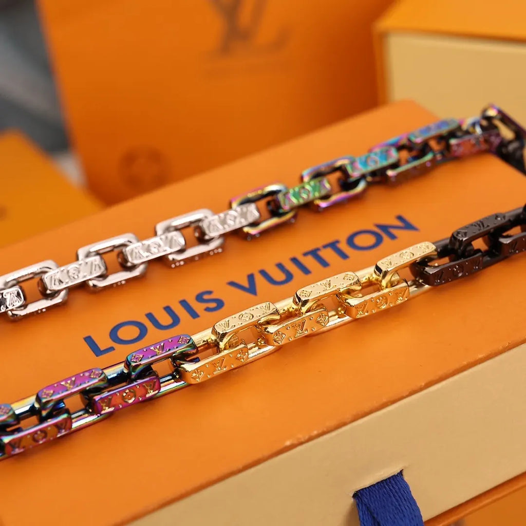 LV Rainbow Chain Necklace