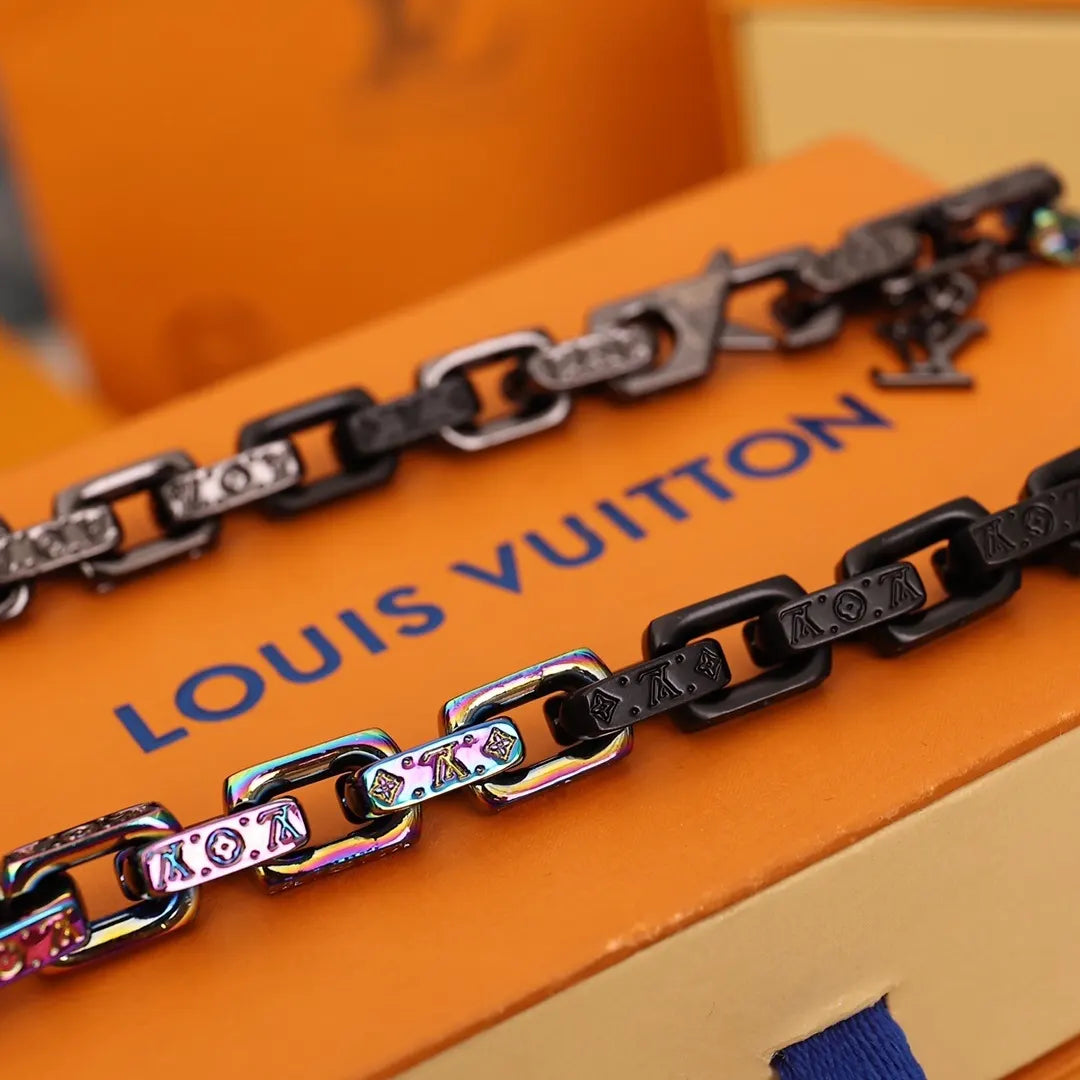 LV Rainbow Chain Necklace - Hình 2