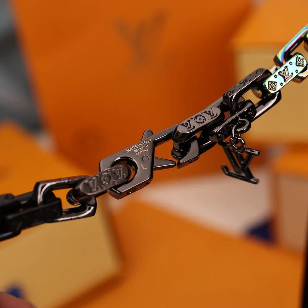 LV Rainbow Chain Necklace - Hình 6